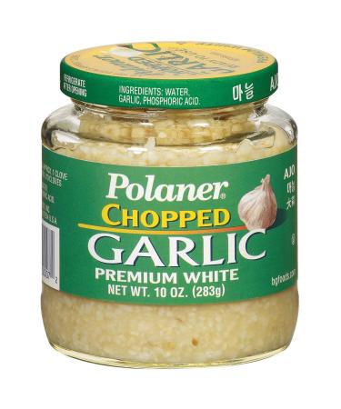Polaner Premium White Chopped Garlic, 10 Ounce