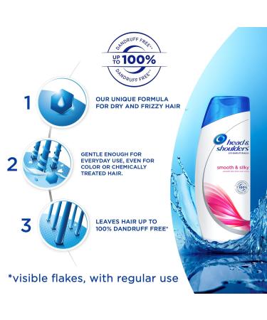 Buy Head & Shoulders Anti-Dandruff Shampoo Smooth & Silky 72ml | Best Anti-Dandruff Care Online - International Shipping Available - Buy Online on GoSupps.com