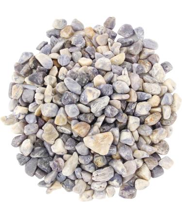 Buy Orienttrea 500g Blue Quality Stone Drum Stones - Healing Gemstones Charging Stones Mini Chips - Gift Boxed - Buy Online on GoSupps.com