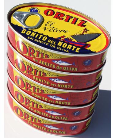 Ortiz White Tuna Albacore 112 g. (Pack of 5)