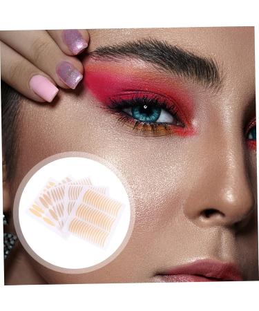 minkissy 150 Sheets Lace Double Eyelid Sticker Single Side Eyelid Decal Sticky Eyelid Strip Folding Tool Eye Makeup Supplies Accessories Medical Tape Second Generation Hooded - Buy Online on GoSupps.com