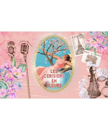 Un Air d'Antan Rose Perfume Spa Gift Basket Cherry Blossom 3PC - Buy Online on GoSupps.com