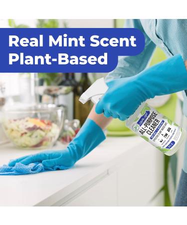 Mighty Mint All-Purpose Cleaner - Non-Toxic Natural Peppermint Spray for Home & Kitchen | 16oz - Buy Online on GoSupps.com