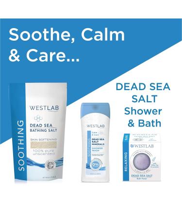 Dead Sea Salt Mineral Bathing 2 Pack (4.4 lb total) - Soothing Relief for Irritated Skin - Buy Online on GoSupps.com