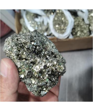 Natural Copper Pyrite Specimen Chalcopyrite Crystal Rock Stones Original Specimen Cluster Collection Stone Crystal Cluster (Size : 300-350g) - Buy Online on GoSupps.com