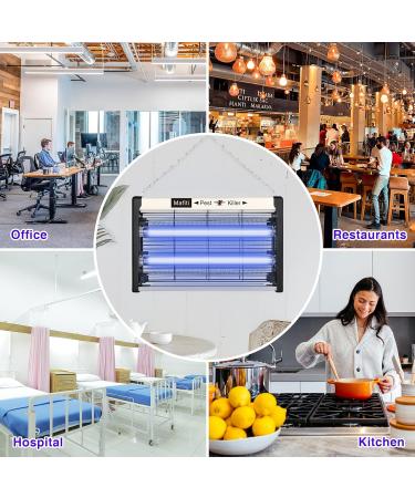 Buy Mafiti 20W Electric Mosquito Zapper - Indoor Insect Killer with UV Light | Effective Fly Trap for Home Kitchen & Farm - Buy Online on GoSupps.com