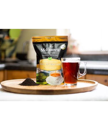 McEntee's Irish Afternoon Loose Tea (Lot de 2) Sac de 250 g - Th en vrac - Un m lange fort et savoureux de th s noirs en feuilles de Ceylan du Kenya et d'Assam - Buy Online on GoSupps.com