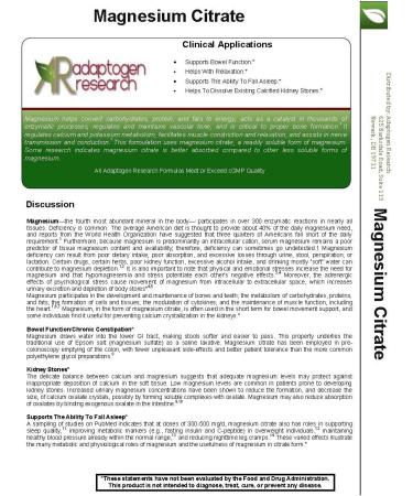 Magnesium Citrate 150mg | Supports Energy, Heart & Lung Function | 90 Veg Capsules - Buy Online on GoSupps.com
