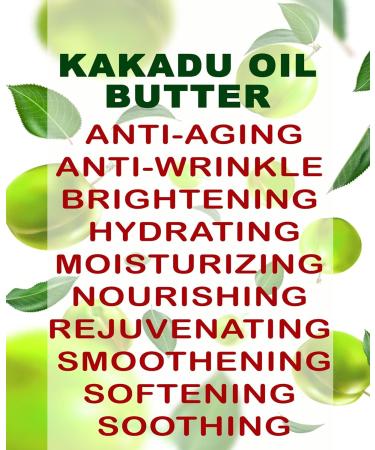 Botanical Beauty KAKADU PLUM OIL BUTTER Pure Natural Virgin Unrefined RAW for FACE SKIN BODY DAMAGED HAIR NAILS (8 Fl Oz) 8 Fl Oz (Pack of 1) - Buy Online on GoSupps.com