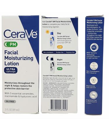 CeraVe Daily Skincare Facial Bundle - Cleanser & Moisturizers Set - Buy Online on GoSupps.com