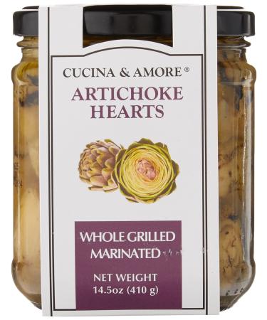 Cucina & Amore, Artichokes Grilled Marinated, 14.5 Ounce