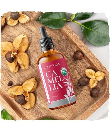 Pure Camellia Seed Oil 118mL Cold Pressed 100% Natural Carrier Oil for Skin & Hair - Buy Online on GoSupps.com