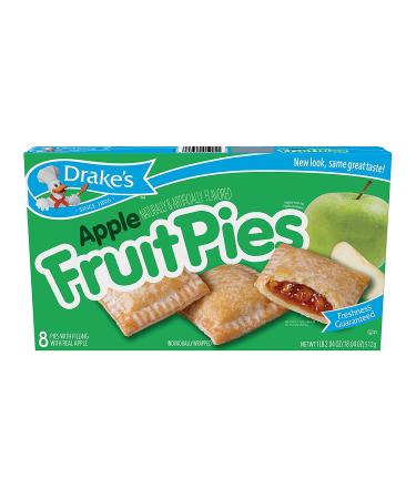 Drake's Fruit Pies - 32 Individually Wrapped Apple Pies (4 oz) - Buy Online on GoSupps.com