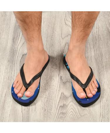 Mnsruu Halloween Flip Flops - Pumpkin Bat Owl & Castle Designs | Fun & Unique Footwear for All Ages - Buy Online on GoSupps.com