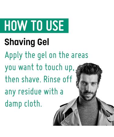 Framesi Barber Gen Shaving Gel for Men - 8.4 fl oz | Premium Shaving Gel for a Smooth Shave | International Shipping Available - Buy Online on GoSupps.com