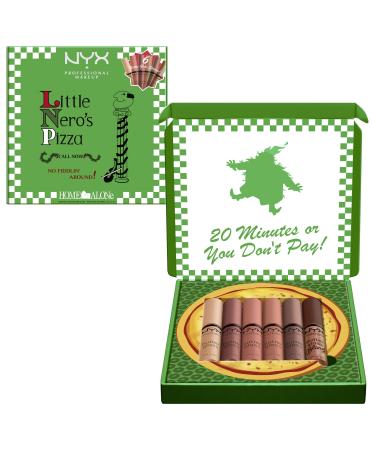 NYX Professional Makeup Home Alone Butter Gloss Pizza Vault, Nude