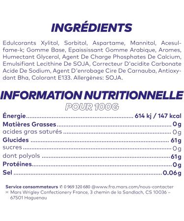 FREEDENT WHITE - Chewing-Gum Menthe Forte - Sans Sucres - Bo te de 60 drag es - 84g Menthe Forte 60 unit (Lot de 1) - Buy Online on GoSupps.com