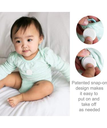 MonBaby Baby Breathing Movement Monitor with Temperature Tracking - Alerts to Smartphone for Baby's Safety - Buy Online on GoSupps.com