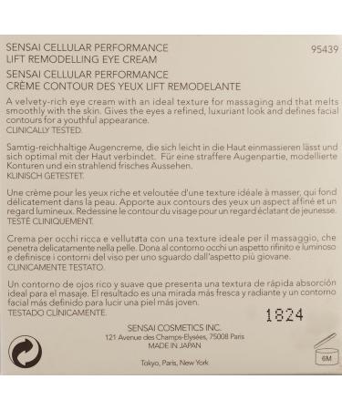 Kanebo Sensai Cellular Performance Eye Cream - Lift Remodelling 0.52 oz - Buy Online on GoSupps.com