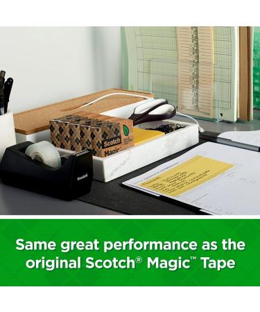 Scotch Magic Greener Tape  10 Rolls  Numerous Applications  Invisible  Engineered for Repairing  3/4 x 900 Inches  Boxed (812-10P) - Buy Online on GoSupps.com