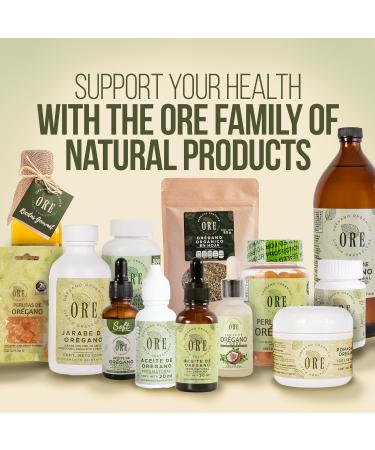 ORE Oregano Oil Softgels 80% Carvacrol | Wild Mexican Oregano | Herbal Immune & Respiratory Support | Natural Supplement | Non-GMO Gluten-Free | 65 Easy-to-Swallow Capsules - Buy Online on GoSupps.com