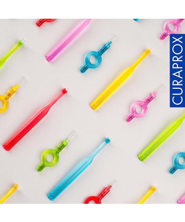 Curaprox CPS 06 Prime Start Interdental Brushes Set  5 interdental Brushes CPS 06 Prime + 1 Holder UHS 409 + 1 Holder UHS 470  0.6 mm to 2.2 mm  Turquoise 06 prime start Turquoise - Buy Online on GoSupps.com