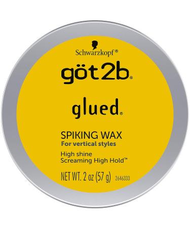 Got2b Glued Spiking Hair Wax 2 oz - Fierce Holding Power - Buy Online on GoSupps.com