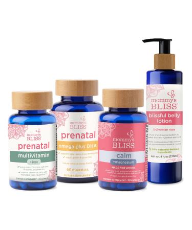 Mommy's Bliss Prenatal Multivitamin + Iron 45 Capsules