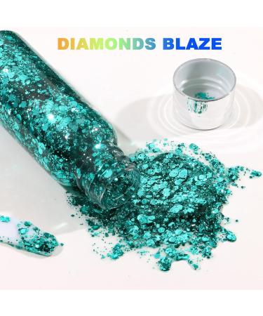 URAQT Holographic Mermaid Sequins Body Glitter Gel - Sparkling Festival & Party Lotion - Buy Online on GoSupps.com