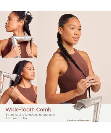 Shark XSKHD4WTCA FlexStyle Wide Tooth Comb - Blow Dryer Attachment for Curly & Coily Hair | International Shipping Available - Buy Online on GoSupps.com