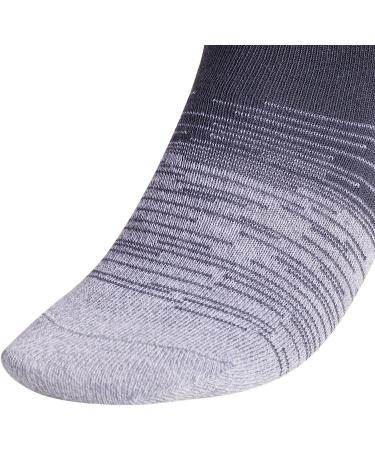 adidas Boys' Youth Superlite Badge of Sport 6-Pack Quarter Socks - Onix Grey/Grey/Signal Orange - Large - Buy Online on GoSupps.com
