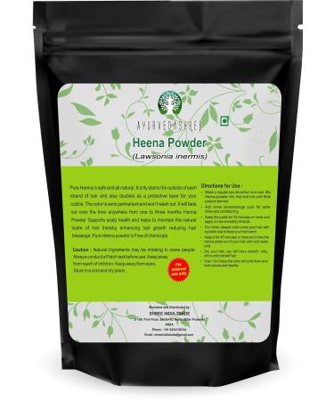 Natural & Pure Henna Powder 200 Gm | Chemical-Free Red Hair Color | Triple Sifted Lawsonia Inermis | Ideal Henna for Hair Coloring - Buy Online on GoSupps.com