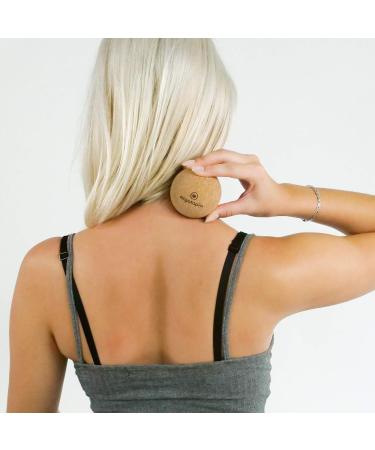 Echotopia Antibacterial Cork Massage Ball - Eco-Friendly Self-Massage Tool for Trigger Points & Tension Relief - Buy Online on GoSupps.com