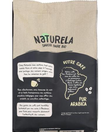  Naturela NATURELA - Coffee in Pods - 100% Organic Arabica - Intense and balanced flavor - Slow roast- Made in France - 36 x 7g - Buy Online on GoSupps.com