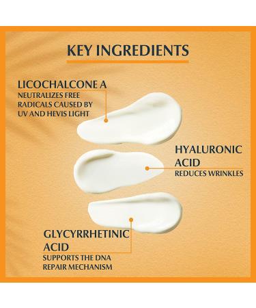 Eucerin Photoaging Control Sun Fluid SPF 50 with Hyaluronic Acid - Buy Online on GoSupps.com