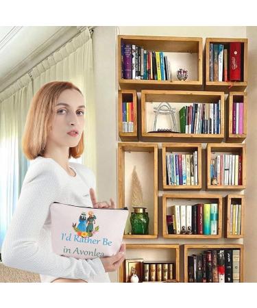 Levlo Anne Green Fans Cosmetics Bag - 'I'd Rather Be in Avonlea' Make-Up Bag for Women & Girls | Perfect Gift for Movie Fans - Buy Online on GoSupps.com