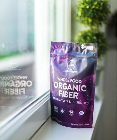 MRM Whole Food Organic Fiber with Enzymes & Prebiotics - Unflavored 9.3 oz (256 g) - Buy Online on GoSupps.com
