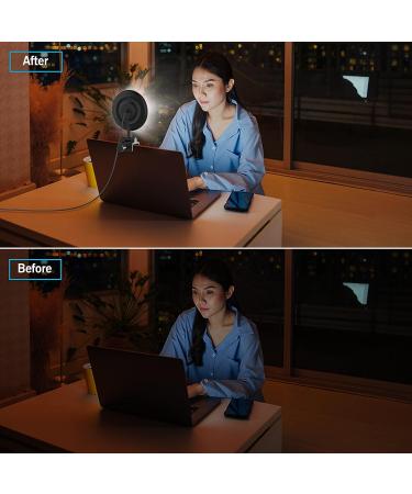 4-inch Video Conference Ring Light for Computer, Laptop & Monitor - Clip-on Small Ring Light for Zoom Meetings, Live Streaming, Online Teaching & Interviews - Buy Online on GoSupps.com
