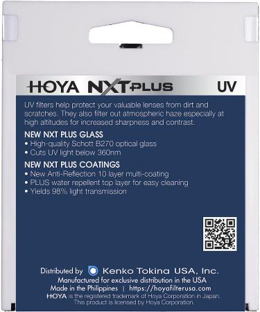 Hoya 77mm NXT Plus UV HMC Multi-Coated Slim Frame Glass Filter - Premium Protection for Your Lens - Buy Online on GoSupps.com