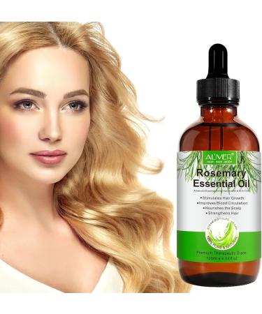 120ML Pure Rosemary Hair Growth Oil - Nourishing Scalp & Strengthening Essential Oil - Buy Online on GoSupps.com