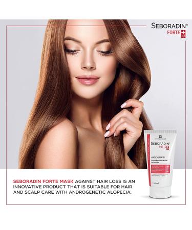 Seboradin Hair Growth Vitamins for Hair Loss & Thinning | Natural Extracts Scalp Care | 150 ml Forte - Buy Online on GoSupps.com