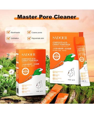  Sloane Oil Control Deep Pore Cleansing Mud with Carrot | Clay Mud for Blackheads and Pores Bubble Treatment for Radiant Skin Reduction - Buy Online on GoSupps.com