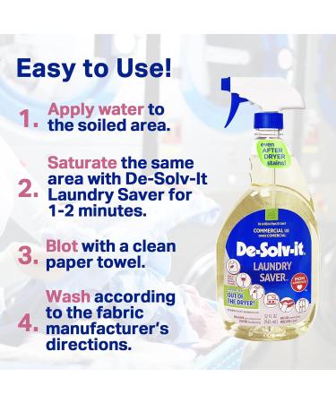 Orange-Sol De-Solv-It Laundry Saver | Odor & Stain Remover | Safe for Hair & Skin | 32-Ounce - International Shipping Available - Buy Online on GoSupps.com