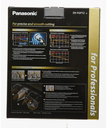 Panasonic Pro ER-GP72 Professional Hair Clipper - Black | International Shipping Available - Buy Online on GoSupps.com