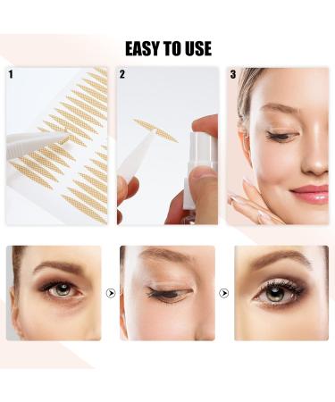 VOCOSTE Double Eyelid Stickers | 960 Pcs Invisible Eye Lift Tape with Fork & Tweezers | Perfect for Single & Asymmetrical Eyelids | International Shipping Available - Buy Online on GoSupps.com