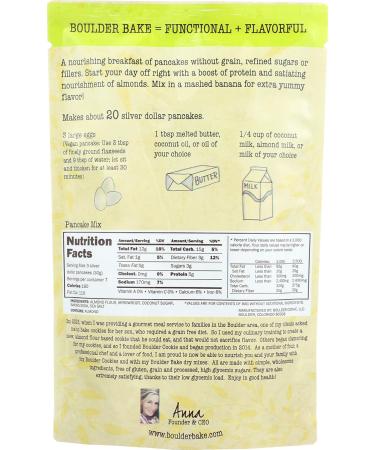 Boulder - Paleo Pancake Mix - Buy Online on GoSupps.com