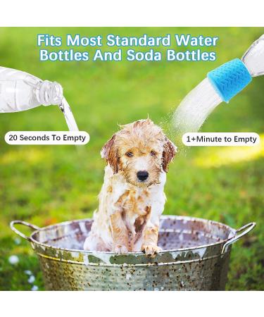 Portable Dog Shower Head | 4-Piece Water Sprayer Set for Outdoor Camping | Pet Bathing Supplies | Beach Shower Attachment - Buy Online on GoSupps.com