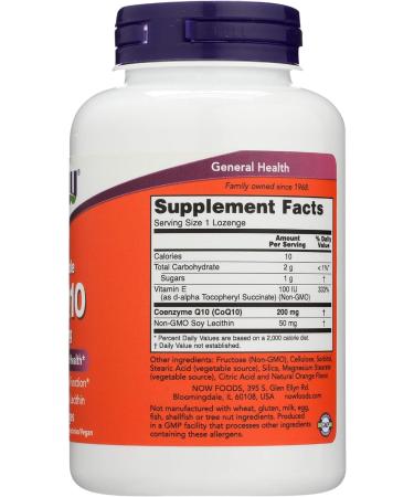 Now Foods CoQ10 200mg with Vitamin E - 90 Capsules | Premium Antioxidant Supplement for Heart Health & Energy Support - Buy Online on GoSupps.com