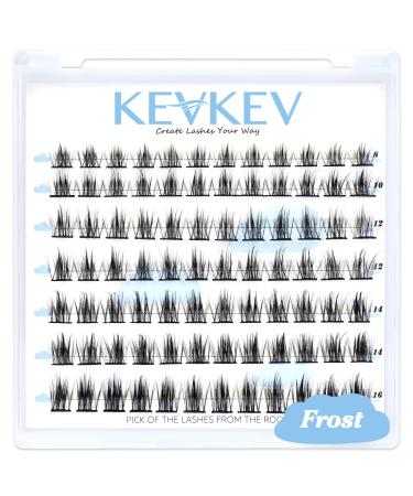 Lash Clusters 84 Pcs Cluster Lashes Eyelash Clusters DIY Cluster Eyelash Extensions Individual Lashes Thin Band & Soft (Frost D-8-16mix) D-Mix (8-16mm) Frost - Buy Online on GoSupps.com
