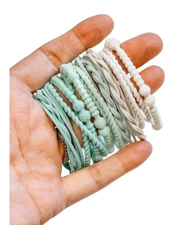 Boho Bracelet Hair Ties Stack - Cute Hair Tie Bracelets for Women - Buy Online on GoSupps.com